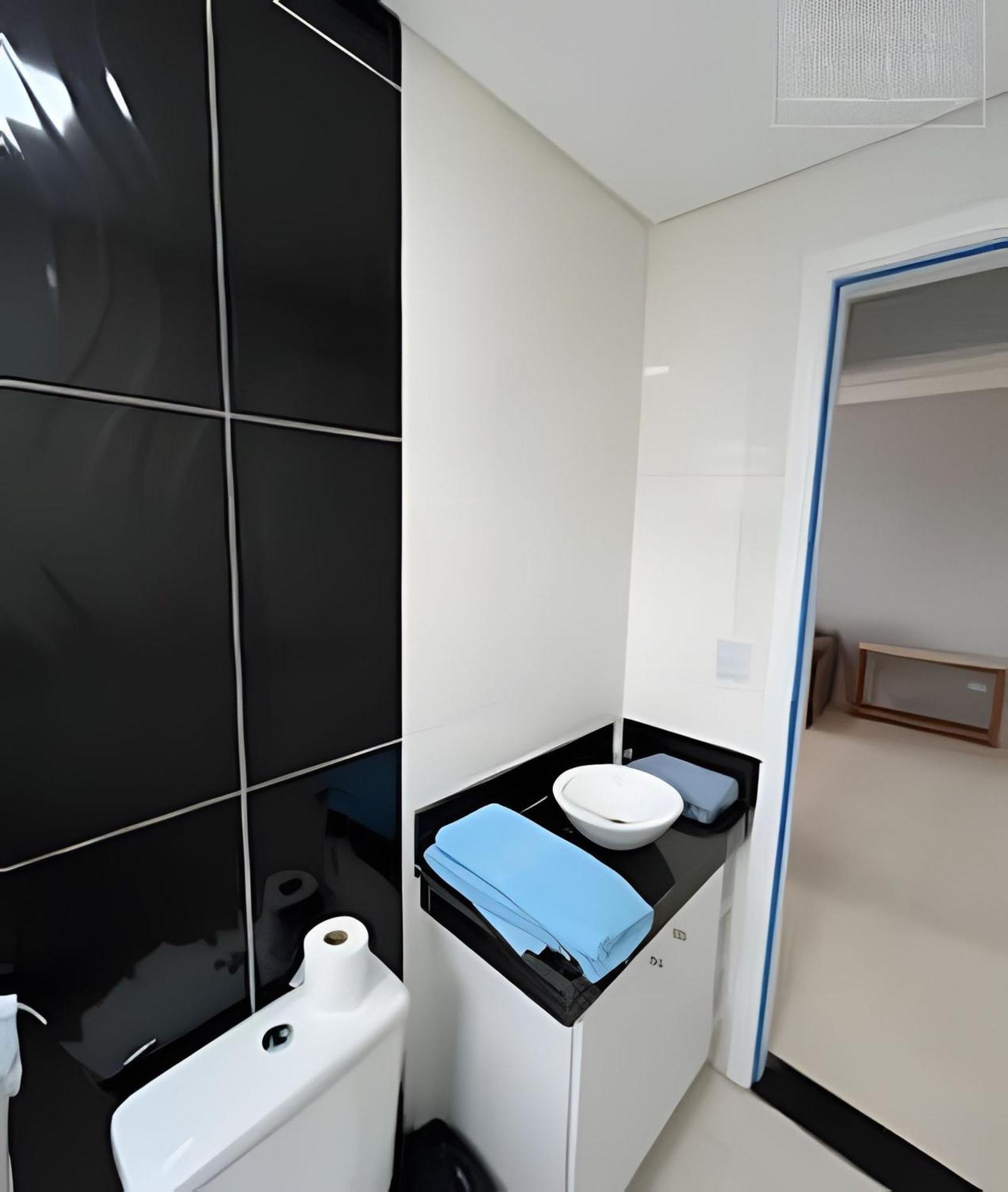 Apartamento Varanda E Churrasqueira Pe Na Areia Pg Praia Grande  Ngoại thất bức ảnh