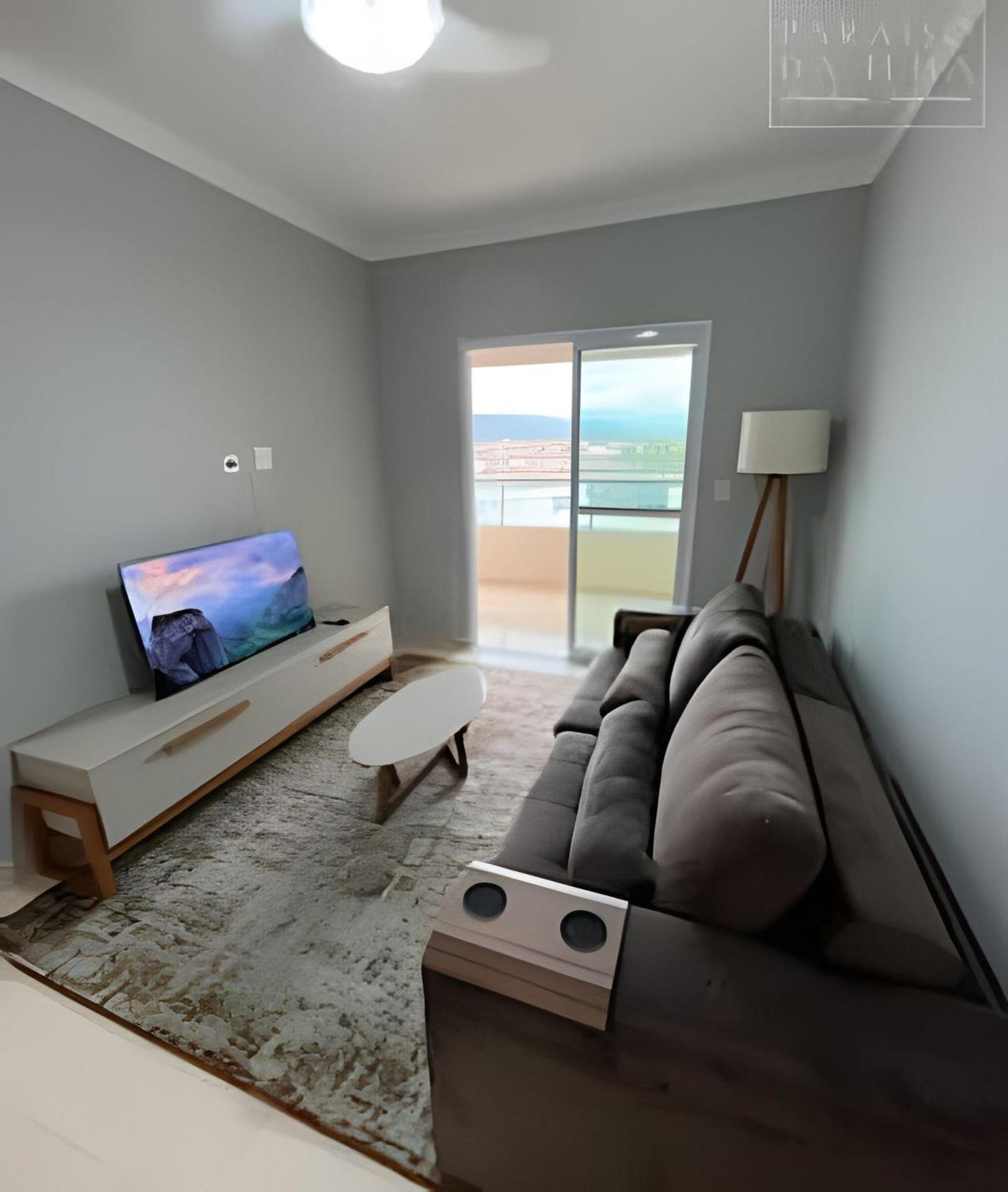 Apartamento Varanda E Churrasqueira Pe Na Areia Pg Praia Grande  Ngoại thất bức ảnh